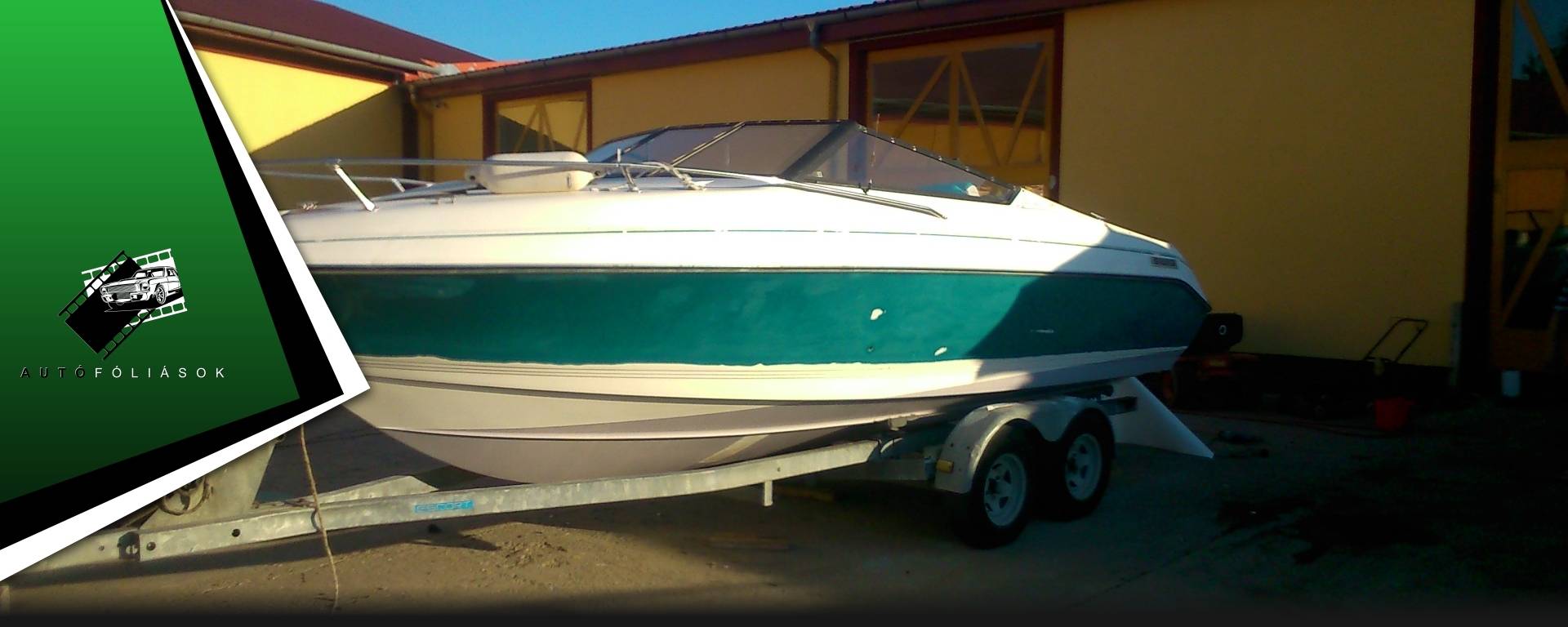 hajó fóliázás referenciák ár, hajó dekoráció galéria és árak fejléc